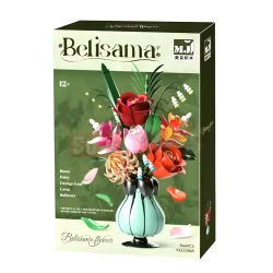 لگوی گلدان گل رز طرح BELISAMA FLOWER کد 13069 – 566 تکه
