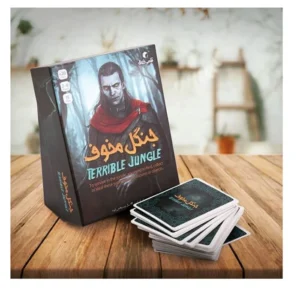 بازی فکری کارتی مکعب خلاق مدل جنگل مخوف