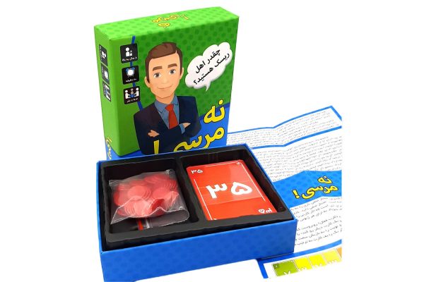 بازی فکری کارتی نهالک مدل نه مرسی