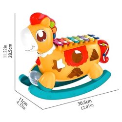 اسباب بازی آموزشی هانگر مدل بلز موزیکال و جانمایی اشکال کد HE8038