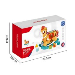 اسباب بازی آموزشی هانگر مدل بلز موزیکال و جانمایی اشکال کد HE8038