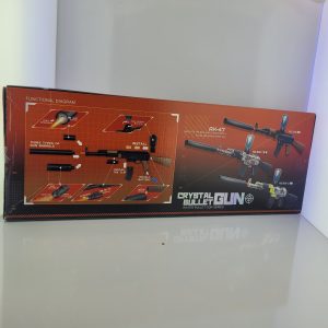 تفنگ تیر ژله ای شارژی طرح Ak-47 کد 938-1