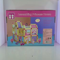 ست ساختنی مدل خانه پرنسس چوبی کد 3775 – 298 قطعه