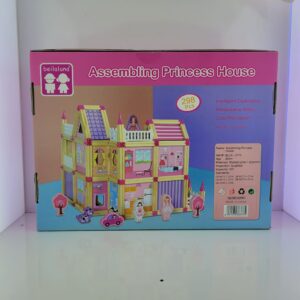 ست ساختنی مدل خانه پرنسس چوبی کد 3775 – 298 قطعه