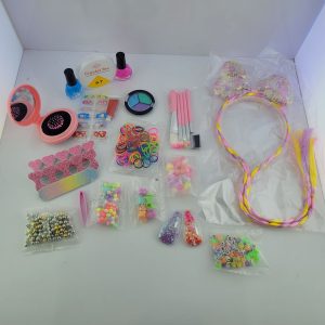 ست دستبندسازی و آرایش دخترانه کد LD6099