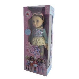 عروسک مدل دختر طرح Candy Girls کد W14N-01B – ارتفاع 26 سانتی