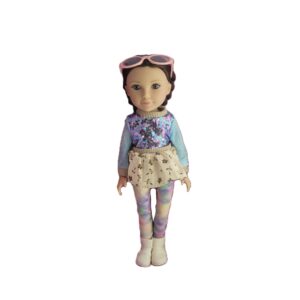 عروسک مدل دختر طرح Candy Girls کد W14N-01B – ارتفاع 26 سانتی