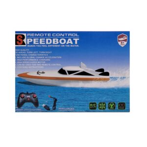 قایق کنترلی مدل Speed Boat کد 100B4