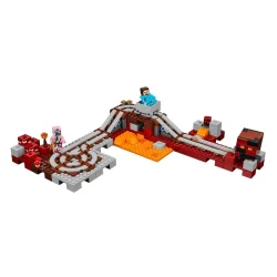 لگو ماینکرفت سری مای ورلد طرح The Nether Railway کد 10620 – 399 قطعه