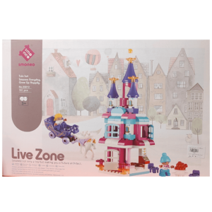 ساختنی مدل قصر پرنسس طرح Live Zone کد 55012 – 101 قطعه درشت