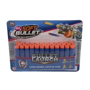 تیر فومی تفنگ مدل Soft Bullets مجموعه 36 عددی