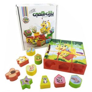 بازی فکری مدل پازل مکعبی اشکال