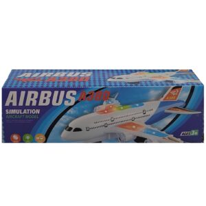هواپیمای بازی موزیکال مدل Airbus A380 کد KH332-10