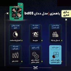 بازی فکری کارتی مدل ددان