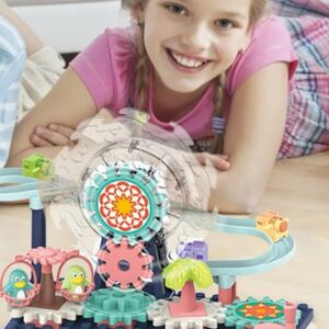 ساختنی مدل بلوک چرخ دنده ای طرح شهربازی کد 88013