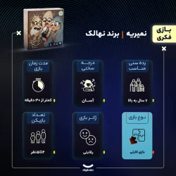 بازی فکری کارتی نهالک مدل نمیریه