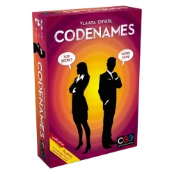 بازی فکری کارتی مدل CodeNames طرح متنی
