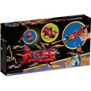 لگو مدل مانکی کیدز طرح Red Son’s Inferno Jet کد 60042