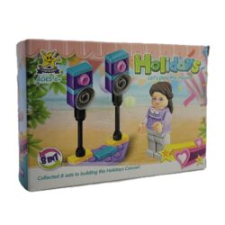 لگو دخترانه مدل فستیوال موسیقی ساحلی طرح باند و اسپیکر کد SM204B-6
