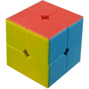روبیک کای وای 2*2 استیکرلس طرح QIDI S2