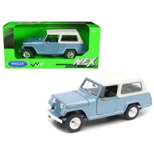 ماکت ماشین ولی Jeep Jeepster Commando Station Wagon مدل 1967 ‌کد 24117W – مقیاس 1:24
