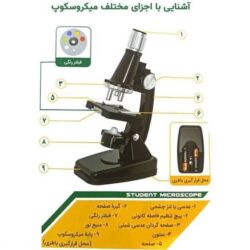 میکروسکوپ 750X علمی مدیک کد MH-750