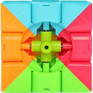 روبیک کای وای 3*3 استیکرلس طرح Warrior S