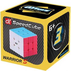 روبیک کای وای 3*3 استیکرلس طرح Warrior S