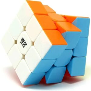 روبیک کای وای 3*3 استیکرلس طرح Warrior S
