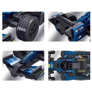 لگو ماشین فرمول یک 344 قطعه طرح Racing Car کد T1104