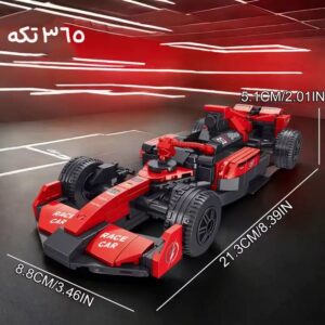 لگو ماشین فرمول یک 365 قطعه طرح Racing Car کد T1104