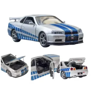 ماشین بازی Nissan Skyline GTR R38 طرح سریع و خشن