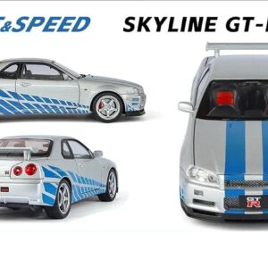 ماشین بازی Nissan Skyline GTR R38 طرح سریع و خشن