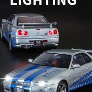 ماشین بازی Nissan Skyline GTR R38 طرح سریع و خشن
