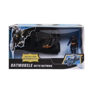 ماشین بازی بتموبیل با فیگور بتمن طرح The Dark Knight کد W7234