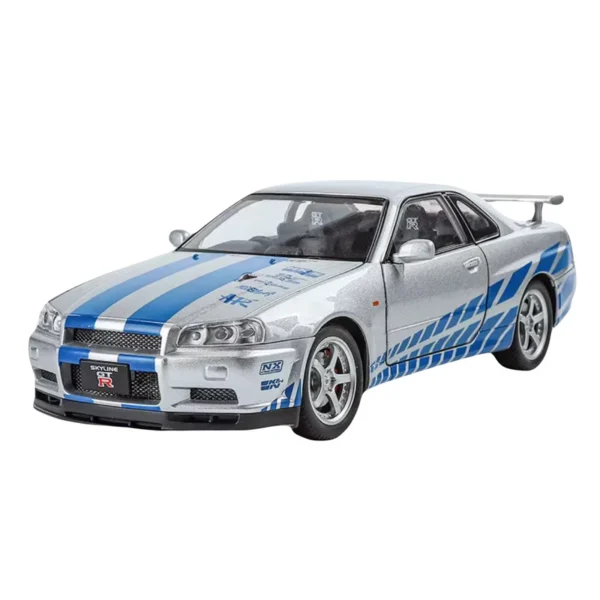 ماشین بازی Nissan Skyline GTR R38 طرح سریع و خشن