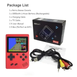 کنسول بازی مدل Gamepad Plus شامل 400 بازی نوستالژی