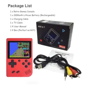 کنسول بازی مدل Gamepad Plus شامل 400 بازی نوستالژی