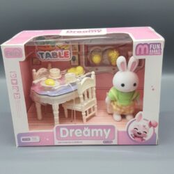 اسباب بازی مدل خرگوش با میز ناهارخوری dreamy may کد 6621
