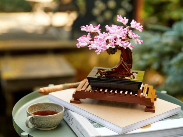لگو درخت بونسای شکوفه گیلاس سری Romantic Gift کد 19004 – 878 قطعه