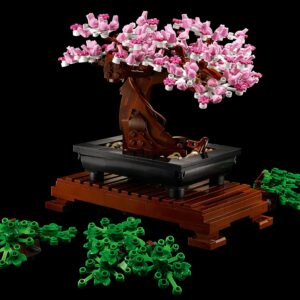 لگو درخت بونسای شکوفه گیلاس سری Romantic Gift کد 19004 – 878 قطعه
