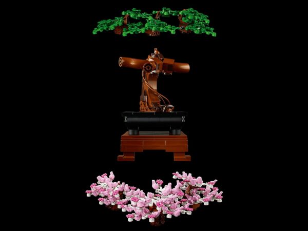 لگو درخت بونسای شکوفه گیلاس سری Romantic Gift کد 19004 – 878 قطعه