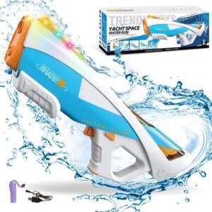تفنگ آبپاش شارژی Shark MK طرح Yacht Space Water Gun کد CY063