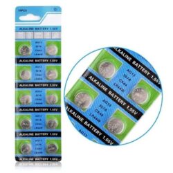 باتری سکه ای Alkaline مدل LR44 AG13 بسته 10 عددی