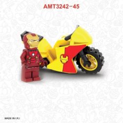 لگو آیرون من طرح موتورسوار کد 3244 - 20 قطعه