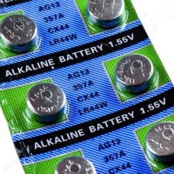 باتری سکه ای Alkaline مدل LR44 AG13 بسته 10 عددی