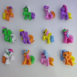 فیگور اسب پونی مجموعه 12 عددی کد P004