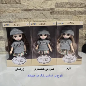 عروسک چشم تیله ای مدل Beautiful Girl کد 1365-3