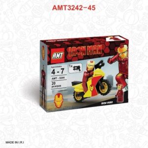 لگو آیرون من طرح موتورسوار کد 3244 – 20 قطعه
