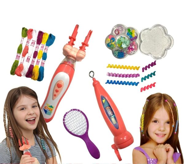 ست بافت مو 2 در 1 مدل Hair Braider کد MBK-278K